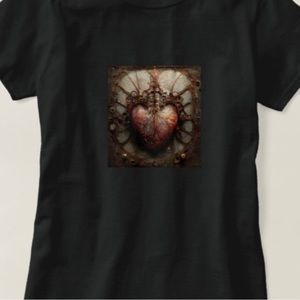 My design on your body…no tattoos required! T shirts 100% cotton. Various sizes